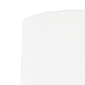 Steinhauer shade KAPPEN - Ø 30CM cylindrical, white
