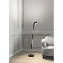 Top Light Luminaria de pedestal PUK! PRO 120 giratorio, giratorio IP20, negro mate regulable