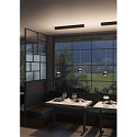 Top Light pendant luminaire PUK! PRO 120 MOTION 2 flames IP20, chrome, black matt dimmable