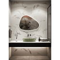 Top Light Espejo con iluminaci�n FLOW LINE WAVE-1 IP44 / IP20, brillante, plata regulable
