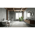 Top Light Espejo con iluminaci�n FLOW LINE WAVE-1 IP44 / IP20, brillante, plata regulable