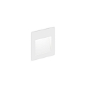 Luminaria de pared empotrable LITO WALL REC 2.0 IP20, blanco mate 