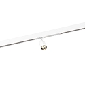 LED Track spot CENO ON TRACK 1.0 for STREX SYSTEM 48V, 2700K, DALI dimmable, white