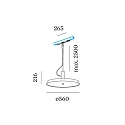 Wever & Ducr� Luminaria colgante trif�sica ROOMOR OFFICE ON TRACK 1.0 IP20, blanco mate regulable
