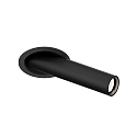 recessed spotlight MATCH SNEAK 1.0 swivelling IP20, black matt