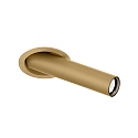 recessed spotlight MATCH SNEAK 1.0 swivelling IP20, champagner