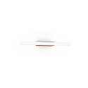 Luminaria de pared LARRA OPAL 1.0 S14d IP20, cobre regulable