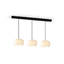 Wever & Ducr� pendant luminaire WETRO 2.0 1 flame Dim-To-Warm IP20, taupe dimmable