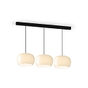 Wever & Ducr� pendant luminaire WETRO 3.0 1 flame, Dim-To-Warm IP20, taupe dimmable