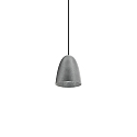 Luminaria colgante COZY CONE 2.0 IP20, aluminio pulido