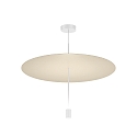 Luminaria colgante SHEDDA 2.0 IP20, gris seda regulable