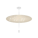 Luminaria colgante SHEDDA FRACTAL 2.0 IP20, gris seda regulable