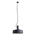 Pendant luminaire ROOMOR 1.0 PAR16, GU10, 250cm, deep black, with shade 3.0