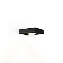Luminaria de pared LEENS 1.0 - UP OR DOWN de 1 llama, con la �ptica del lente IP20, mate, negro intenso regulable