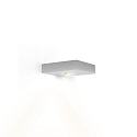 Luminaria de pared LEENS 1.0 - UP OR DOWN de 1 llama, con la �ptica del lente IP20, aluminio cepillado regulable