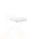 Luminaria de pared LEENS 1.0 - UP OR DOWN de 1 llama, con la �ptica del lente IP20, mate, blanco tr�fico regulable