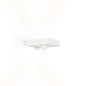 Luminaria de pared LEENS 2.0 - UP&DOWN de 2 llamas, con la �ptica del lente IP20, mate, blanco tr�fico regulable