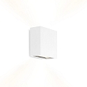 Luminaria de pared CENTRAL 2.0 - UP&DOWN de 2 llamas, plano IP20, mate, blanco tr�fico regulable
