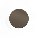 Luminaria de pared MILES 2.0 ROUND IP20, color bronce regulable