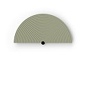 cover TAPIS 3.1 half round, mechanical, blue green, jade