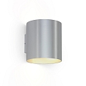 Luminaria de pared RAY WALL SURF 4.0 IP20, aluminio cepillado regulable
