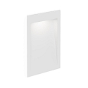 Luminaria empotrable para exteriores ORIS OUTDOOR WALL REC 2.0 abajo, corriente constante, indirecta IP65, blanco mate 