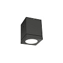 Luminaria de techo para exteriores TUBE CARR� OUTDOOR CEILING SURF 1.0 PAR16 GU10 IP65, antracita 