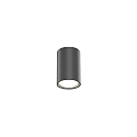 Luminaria de techo para exteriores TRAM 1.0 abajo, cil�ndrico, regulable IP65, antracita mate regulable