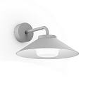 Luminaria de pared para exteriores TRADORA WALL IP65 1.0 IP65, aluminio regulable