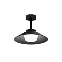 Luminaria de techo para exteriores TRADORA IP65 1.0 IP65, negro mate regulable