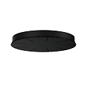 ceiling canopy 6-fold, black