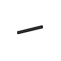 ceiling canopy 2.3 3-fold, black