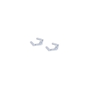 Clip de soporte PENCIL MODULO LUCE juego de 2, blanco