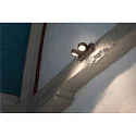 SLV Luminaria de pared y techo KALU LED 2 de 2 llamas, giro cardánico IP20, negro regulable