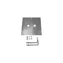 Fijación SQUARE POLE, aluminio