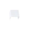 MANA Lamp shade, width 12cm, aluminum white