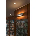 Luminaria de pared ASSO 300 DTW Arriba-Abajo, oval, Dim-To-Warm IP20, blanco regulable