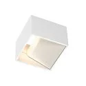 Luminaria de pared LOGS IN DTW Arriba-Abajo, pequeño, Dim-To-Warm, indirecta IP20, blanco regulable