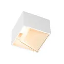 SLV Luminaria de pared LOGS IN DTW Arriba-Abajo, pequeño, Dim-To-Warm, indirecta IP20, blanco regulable