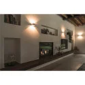 SLV Luminaria de pared LOGS IN DTW Arriba-Abajo, pequeño, Dim-To-Warm, indirecta IP20, blanco regulable