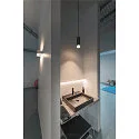 SLV Luminaria de pared LOGS IN DTW Arriba-Abajo, pequeño, Dim-To-Warm, indirecta IP20, blanco regulable