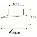 Floor mounting pot for DASAR® PREMIUM series, DN160