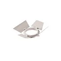Celosía antideslumbramiento SUPROS 78 4 veces, ajustable, blanco