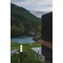 SLV Luminaria de pared APONI LED IP65, antracita 