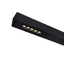 SLV Luminaria de techo Q-LINE CL 200 para estación de trabajo VDU, negro regulable