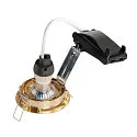 SLV Luminaria empotrable para techos PIKA QPAR51 giratorio GU10, latón 