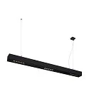 Premium LED Pendant luminaire Q-LINE PD, 100cm, for BAP, 45W, TRIAC dimmable, black, 4000K 2300lm