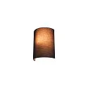 Pantalla FENDA BASE semicircular, negro