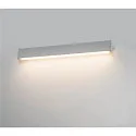 SLV LED Wall luminaire / Mirror luminaire L-LINE 60, 10W 3000K 820lm 120°, IP44, anodised silver