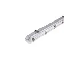 SLV LED Outdoor Wall and Ceiling luminaire IMPERVA 120, IP66 IK08, 40W 120°, 3000K 4200lm, grey